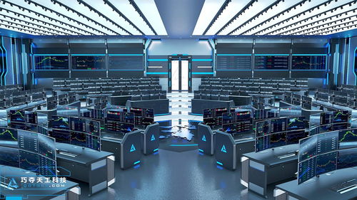 巧奪天工科技操作臺 金融期貨交易所 太空科技風整裝解決方案