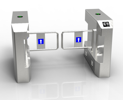 劃時代的新型高科技通道產品--2018新款不怕撞的無刷且防撞擺閘最新功能參數